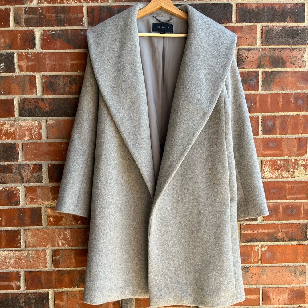 Ann Taylor Heavy Wrap Coat